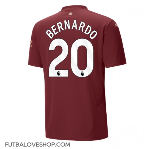 Dres Manchester City Bernardo Silva #20 Tretina 2024-25 Krátky Rukáv